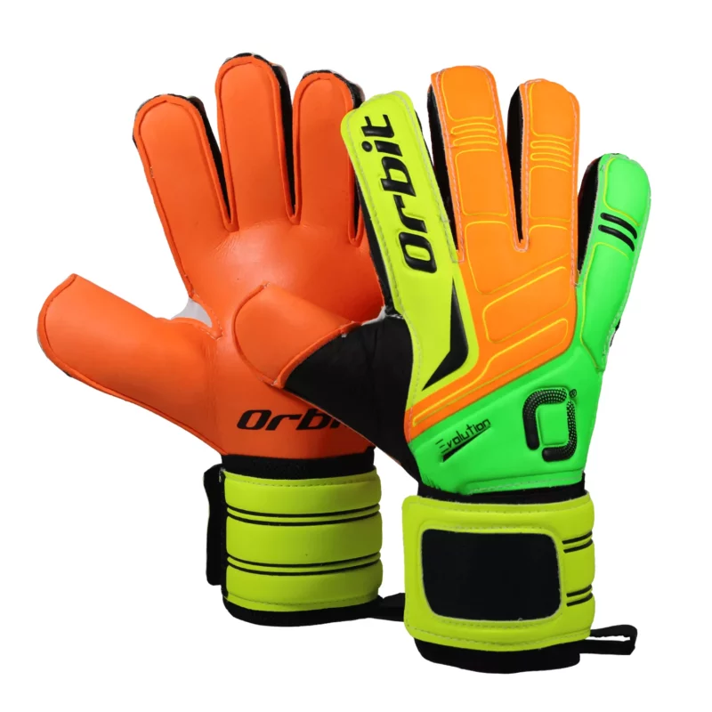 Guantes de Arquero Fútbol Evolution - Naranja/Amarillo