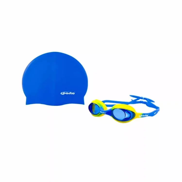 LENTE + GORRA DE NATACIÓN NIÑOS PROTECCIÓN UV - Imagen 4