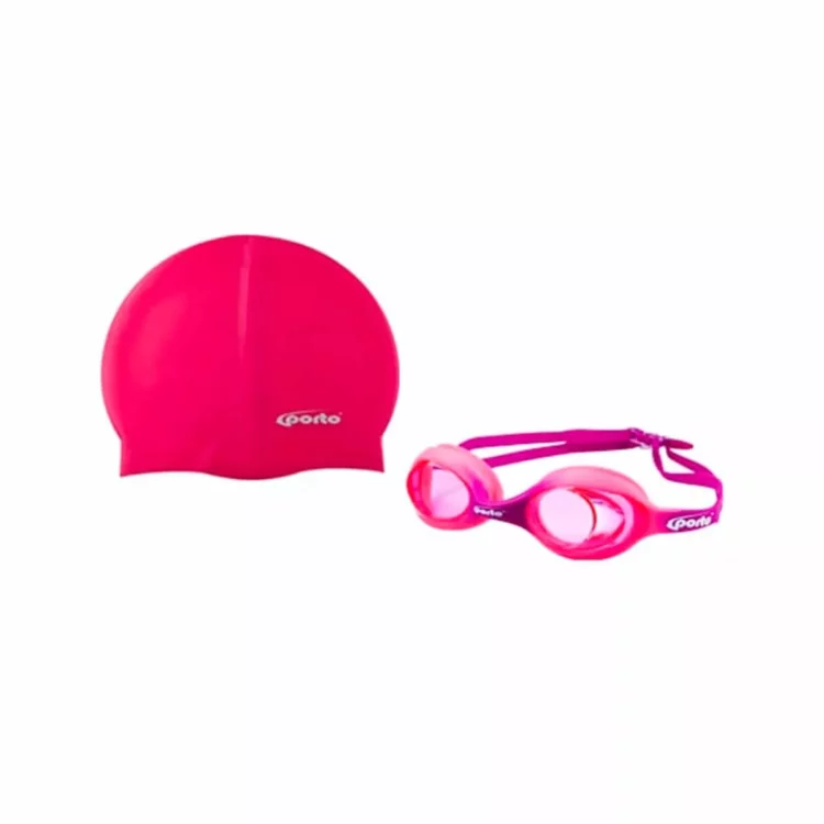 LENTE + GORRA DE NATACIÓN NIÑOS PROTECCIÓN UV - Imagen 3