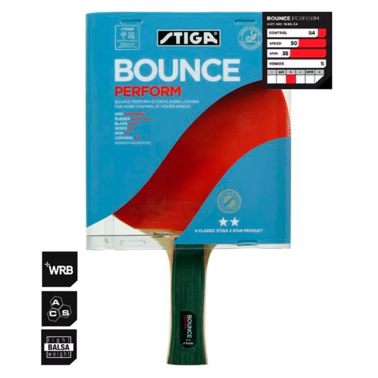 Raqueta de Tenis de Mesa Bounce Perform 2 star