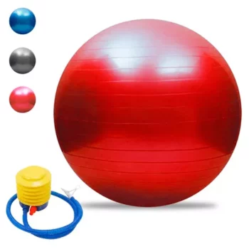 Pelota De Yoga 75 Cm Pilates Fitball Suiza + Inflador