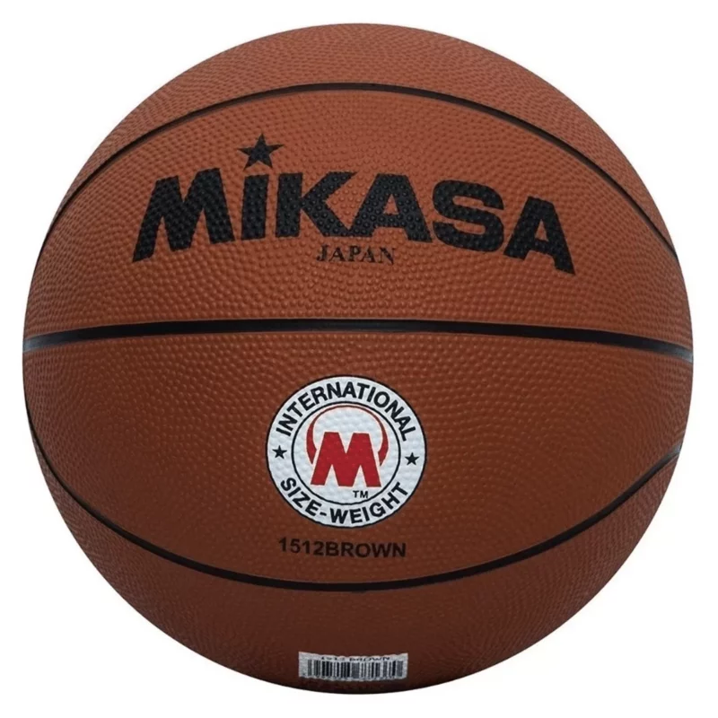 Pelota de Basket Mikasa Oficial Outdoor Marrón