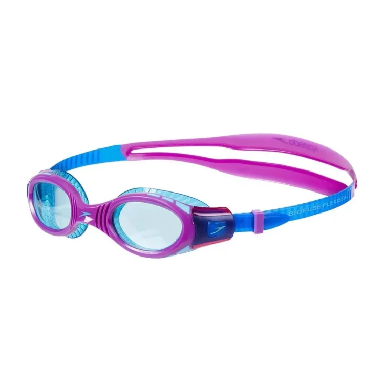 LENTE PARA NATACIÓN SPEEDO FUTURA BIOFUSE FLEXISEAL JUNIOR ASSORTED 3 - MORADO/CELESTE