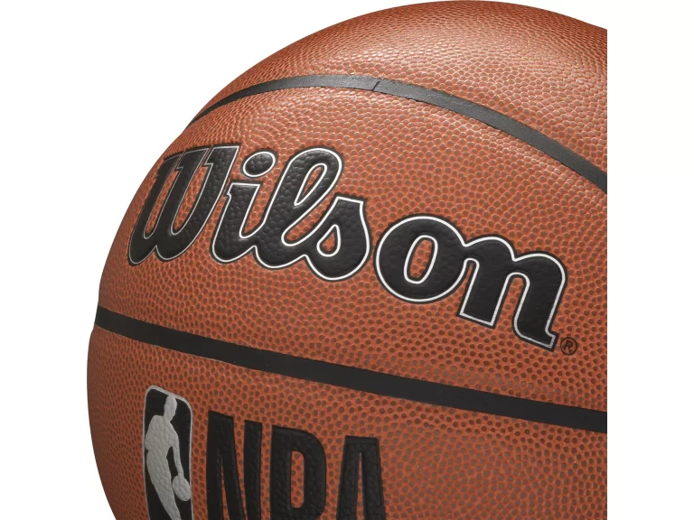 PELOTA DE BASKET WILSON NBA FORGE PRO MARRÓN - #7 - Imagen 4