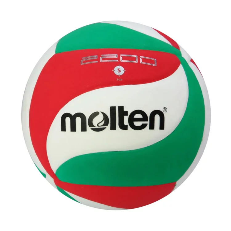 PELOTA PARA VOLEY MOLTEN #V5M-2200 SOFT TOUCH #5 BL/VR/RJ