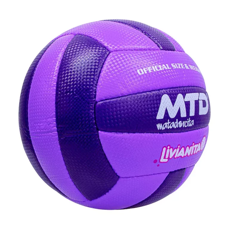 PELOTA DE VOLEY MTD LIVIANITA PU COSIDO #MT-810 TALLA #5 - Imagen 2