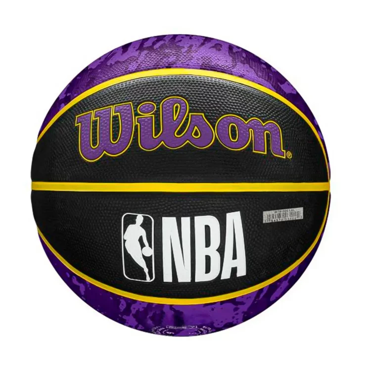 PELOTA DE BASKET WILSON NBA TEAM TIEDYE LOS ANGELES LAKERS – #7 - Imagen 2